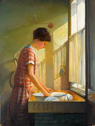 Mytí, kolem 1924-25